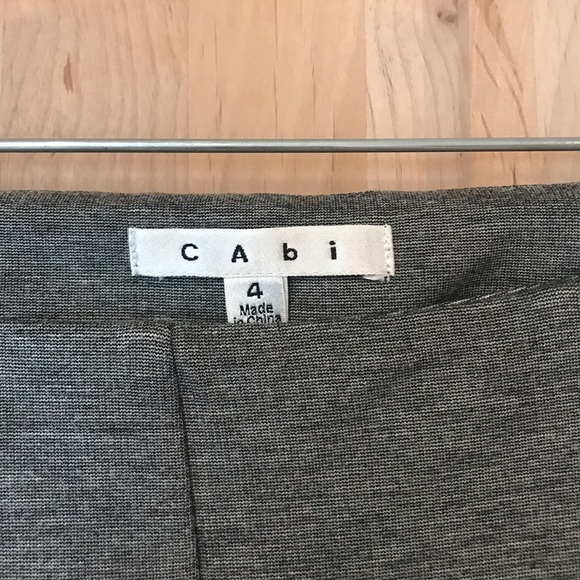 CAbi Gray Stone Newport Side Zipper Pants - Picture 9 of 12